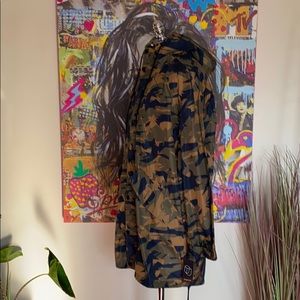 New Men’s Camouflage light long jacket